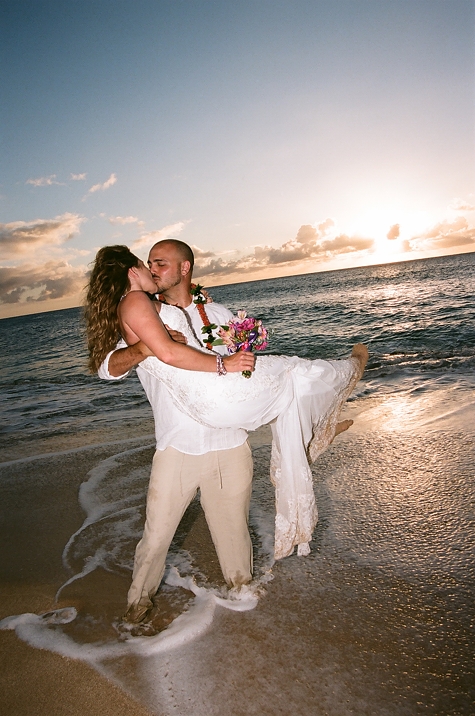 Scotty Hawaii Beach Wedding 7